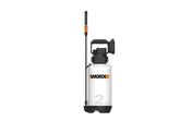WORX WG829 Cordless Lawn Sprayer, 20 V Battery, 2 Ah, 2 gal Capacity